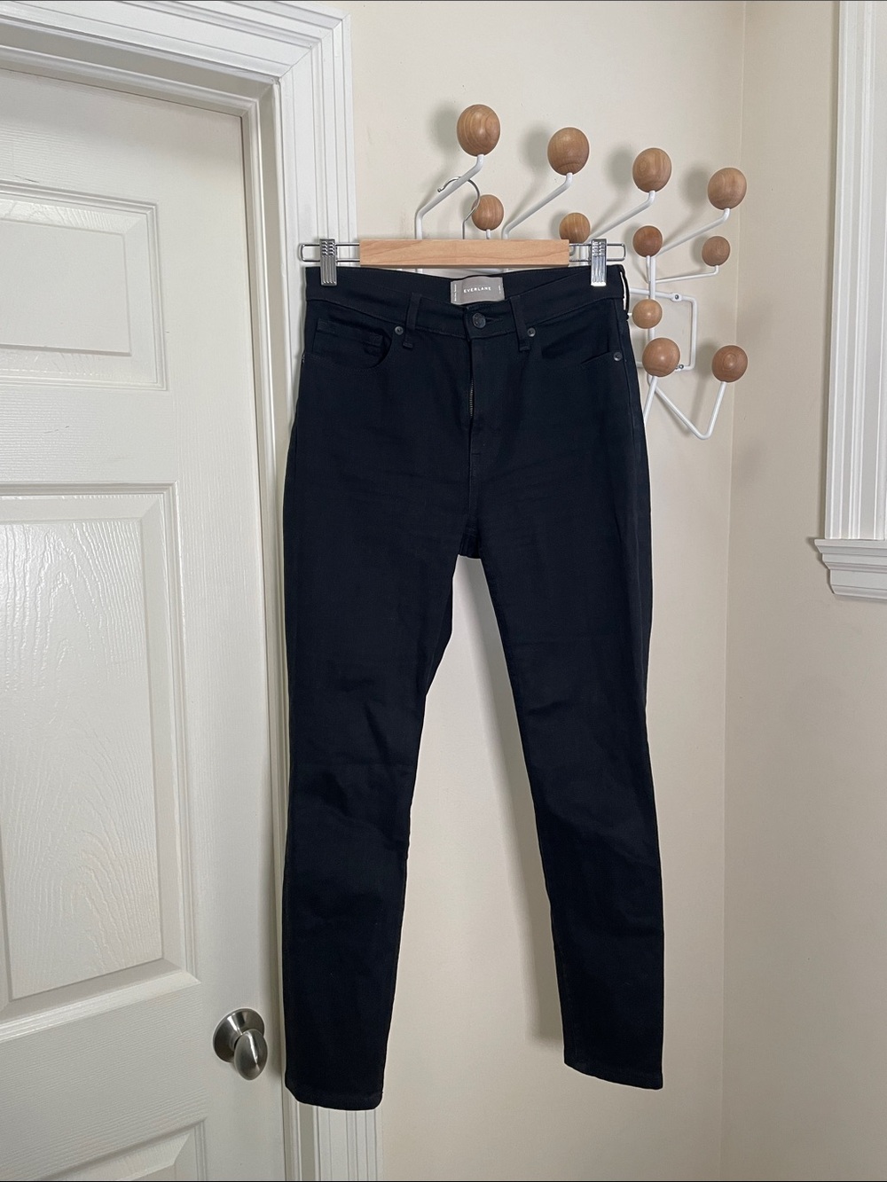 Everlane - Slim Tapered Ankle Denim Jeans - Black 27